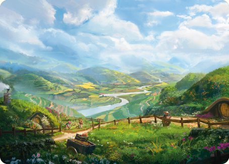 Plains Art Card [The Lord of the Rings: Tales of Middle-earth Art Series] | Chromatic Games