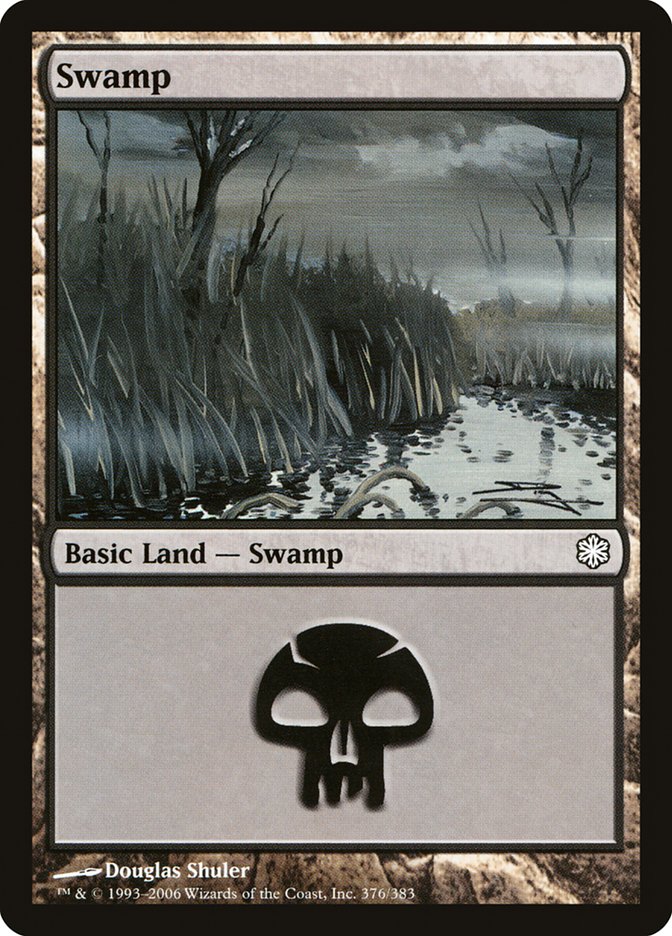 Swamp (376) [Coldsnap Theme Decks] | Chromatic Games