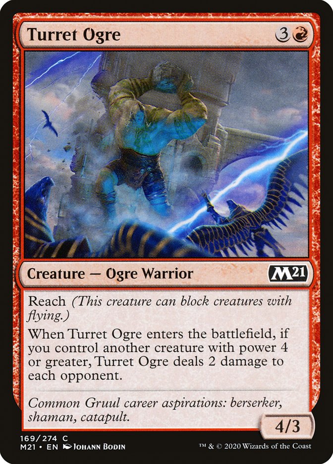 Turret Ogre [Core Set 2021] | Chromatic Games