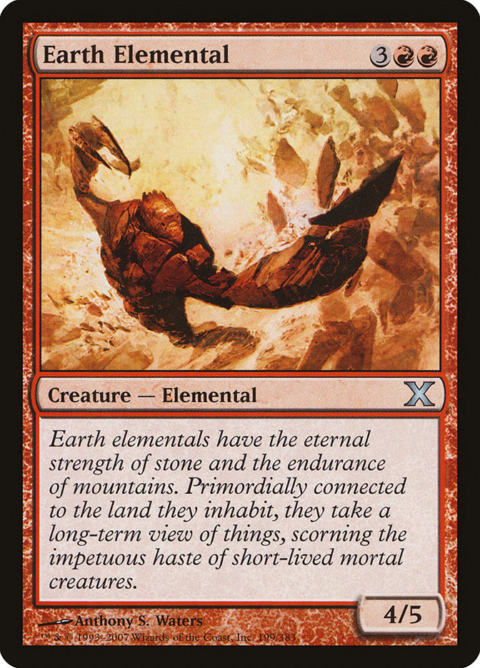 Earth Elemental [Tenth Edition] | Chromatic Games