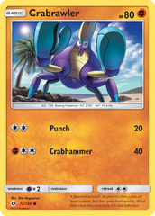 Crabrawler (72/149) [Sun & Moon: Base Set] | Chromatic Games