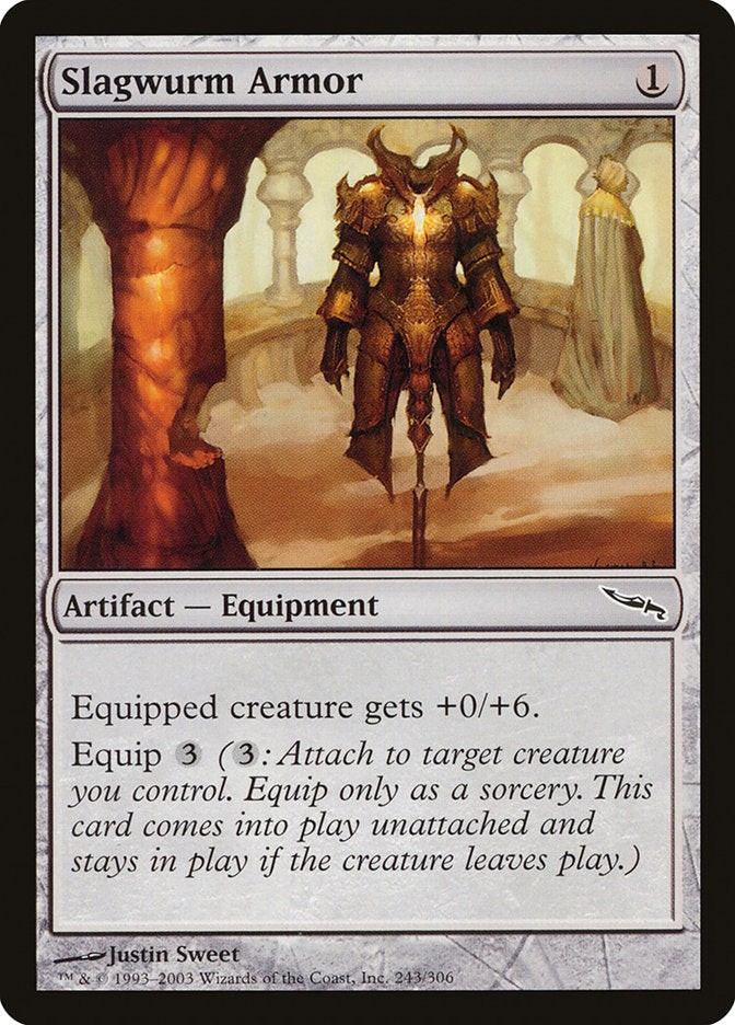 Slagwurm Armor [Mirrodin] | Chromatic Games