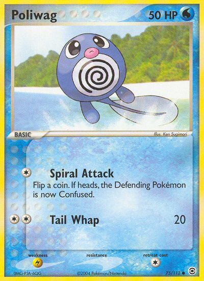 Poliwag (75/112) [EX: FireRed & LeafGreen] | Chromatic Games