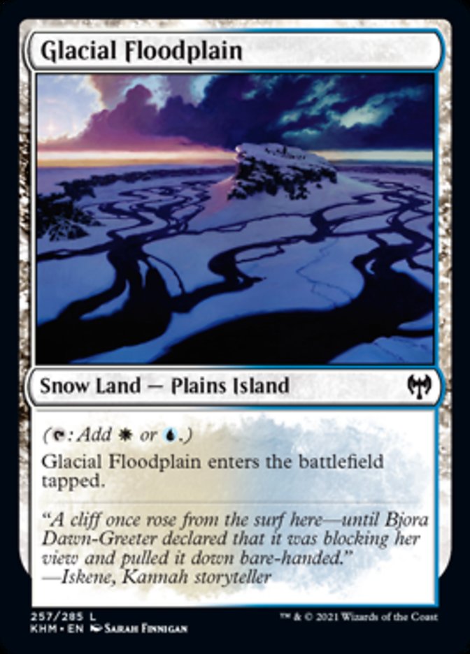 Glacial Floodplain [Kaldheim] | Chromatic Games