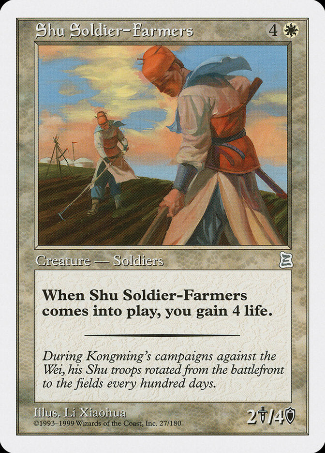 Shu Soldier-Farmers [Portal Three Kingdoms] | Chromatic Games