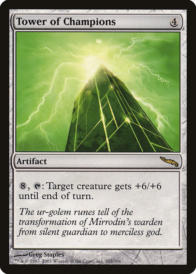 Tower of Champions [Mirrodin] | Chromatic Games