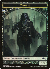 Zombie // Zombie Double-Sided Token [Unstable Tokens] | Chromatic Games