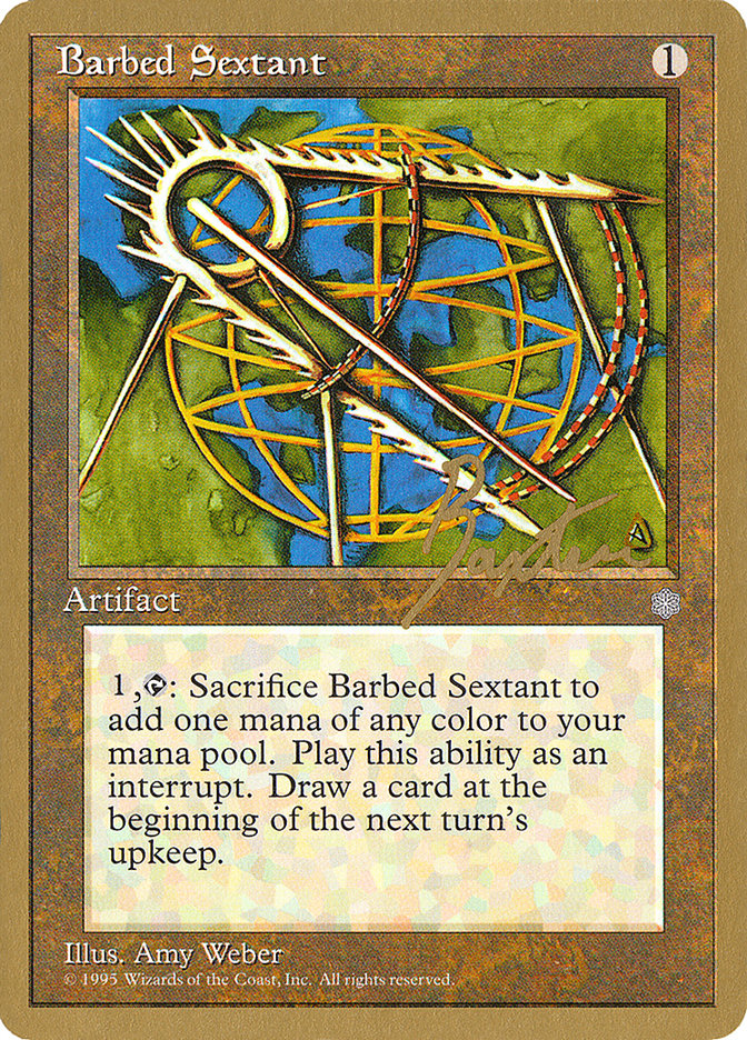 Barbed Sextant (George Baxter) [Pro Tour Collector Set] | Chromatic Games