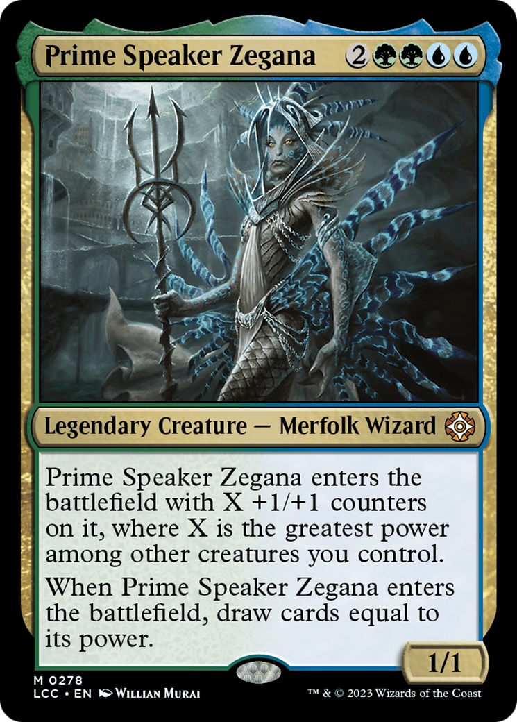 Prime Speaker Zegana [The Lost Caverns of Ixalan Commander] | Chromatic Games