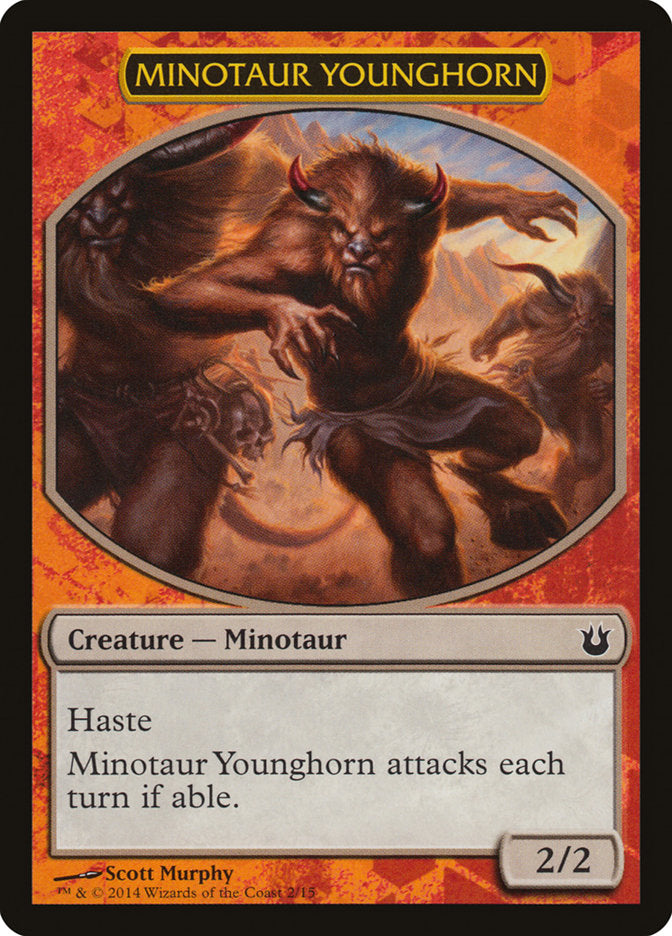 Minotaur Younghorn [Born of the Gods Battle the Horde] | Chromatic Games