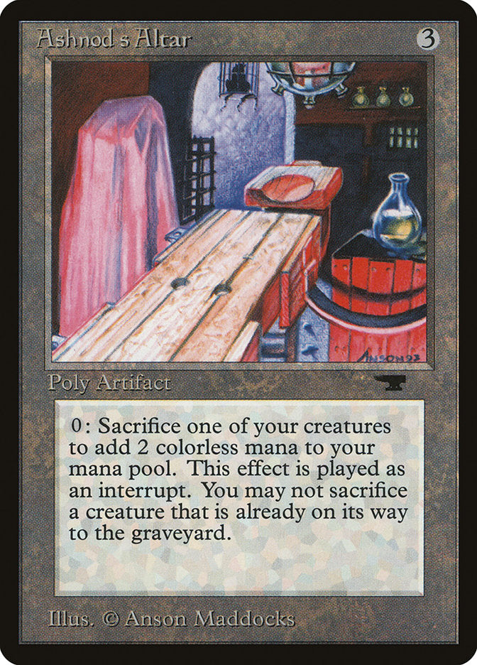 Ashnod's Altar [Antiquities] | Chromatic Games