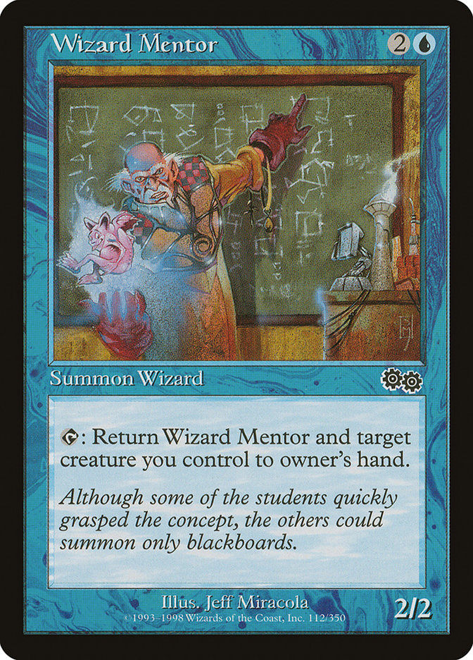 Wizard Mentor [Urza's Saga] | Chromatic Games