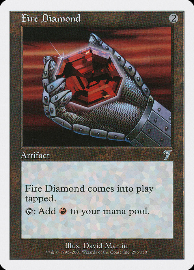 Fire Diamond [Seventh Edition] | Chromatic Games