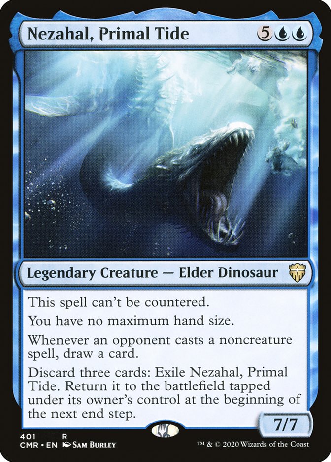 Nezahal, Primal Tide [Commander Legends] | Chromatic Games