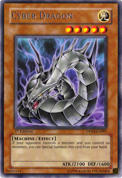 Cyber Dragon [DP04-EN001] Rare | Chromatic Games