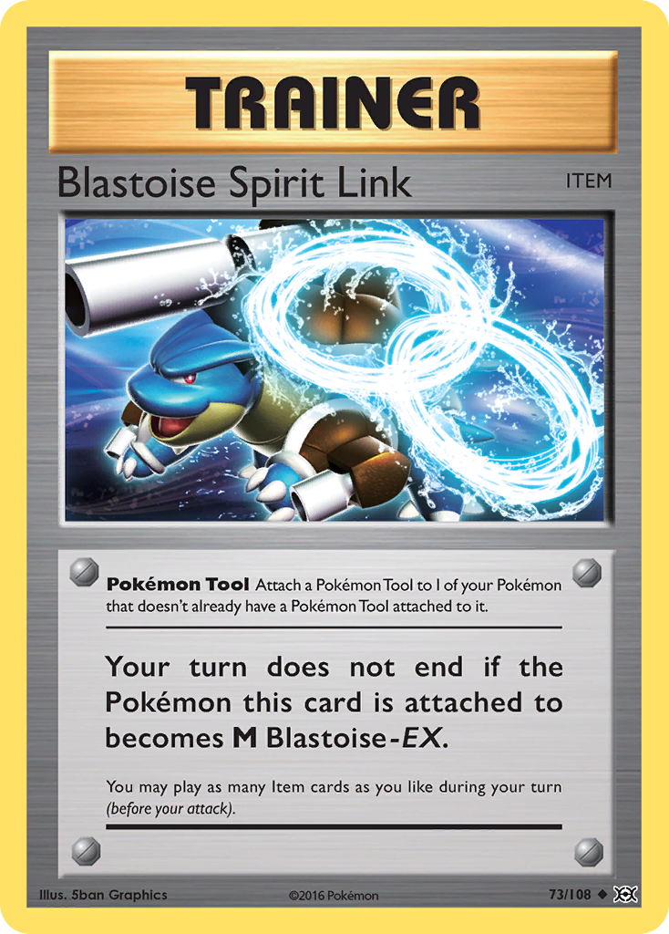 Blastoise Spirit Link [Evolutions] | Chromatic Games