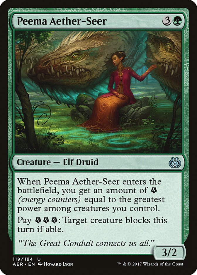 Peema Aether-Seer [Aether Revolt] | Chromatic Games