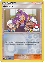 Acerola (112a/147) (League Promo 2nd Place) [Sun & Moon: Burning Shadows] | Chromatic Games