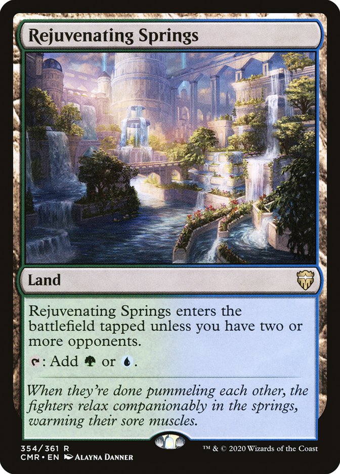 Rejuvenating Springs [Commander Legends] | Chromatic Games