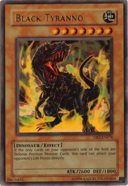 Black Tyranno [DR2-EN076] Ultra Rare | Chromatic Games