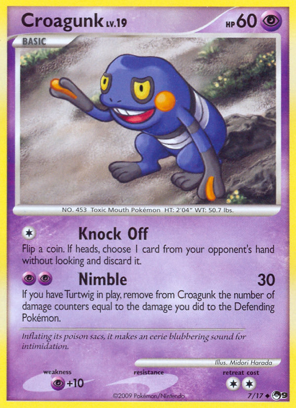 Croagunk (7/17) [POP Series 9] | Chromatic Games