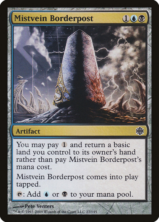Mistvein Borderpost [Alara Reborn] | Chromatic Games