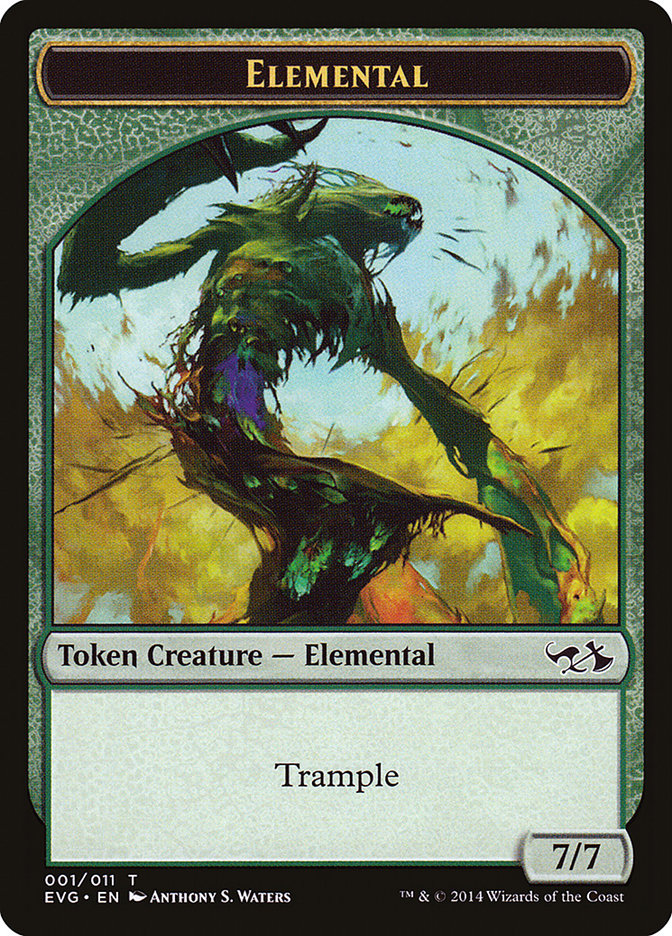 Elemental Token (Elves vs. Goblins) [Duel Decks Anthology Tokens] | Chromatic Games