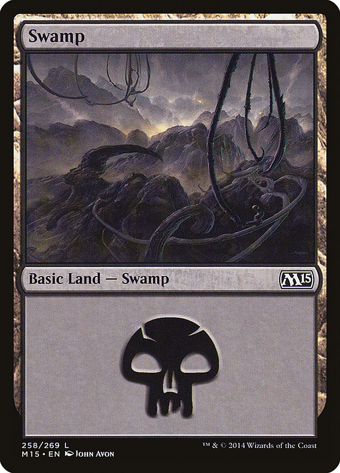 Swamp (258) [Magic 2015] | Chromatic Games