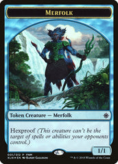 Merfolk // Treasure Double-Sided Token [Friday Night Magic 2018] | Chromatic Games