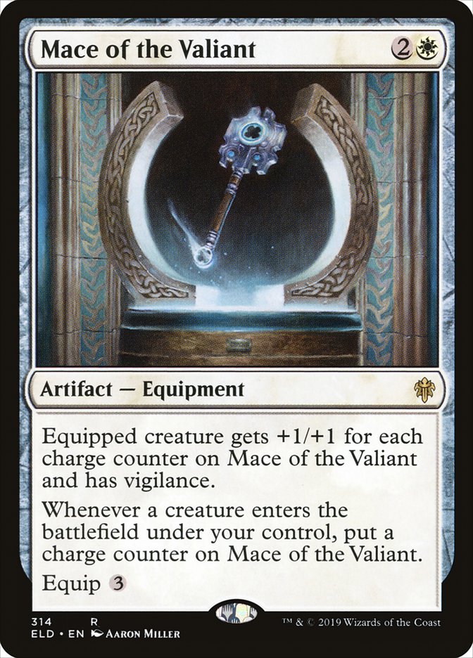 Mace of the Valiant [Throne of Eldraine] | Chromatic Games