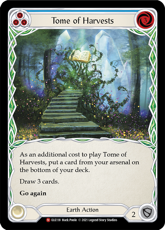 Tome of Harvests [ELE118] (Tales of Aria)  1st Edition Normal | Chromatic Games