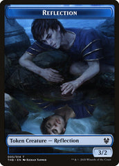 Human Soldier // Reflection Double-Sided Token [Theros Beyond Death Tokens] | Chromatic Games