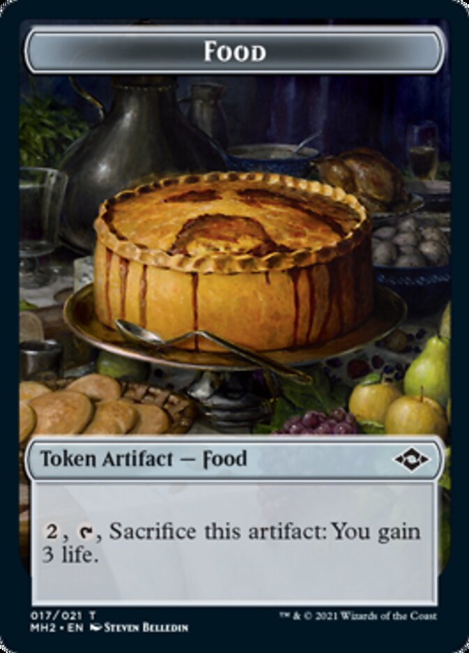 Food Token (17) [Modern Horizons 2 Tokens] | Chromatic Games