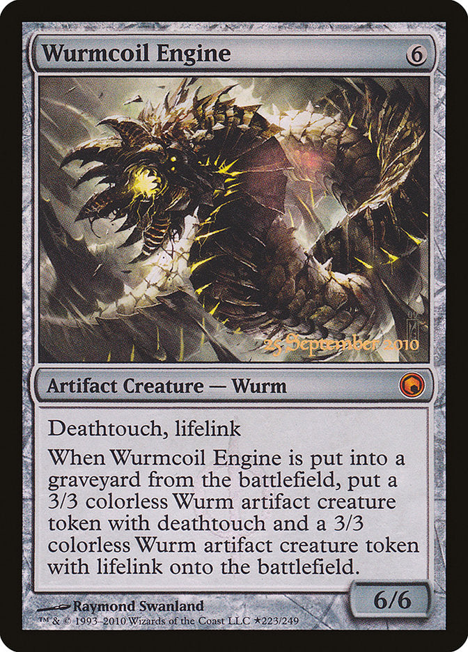 Wurmcoil Engine [Scars of Mirrodin Prerelease Promos] | Chromatic Games