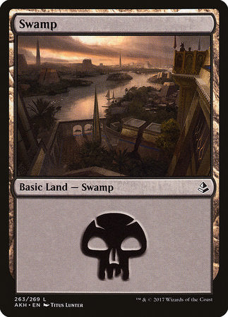 Swamp (263) [Amonkhet] | Chromatic Games