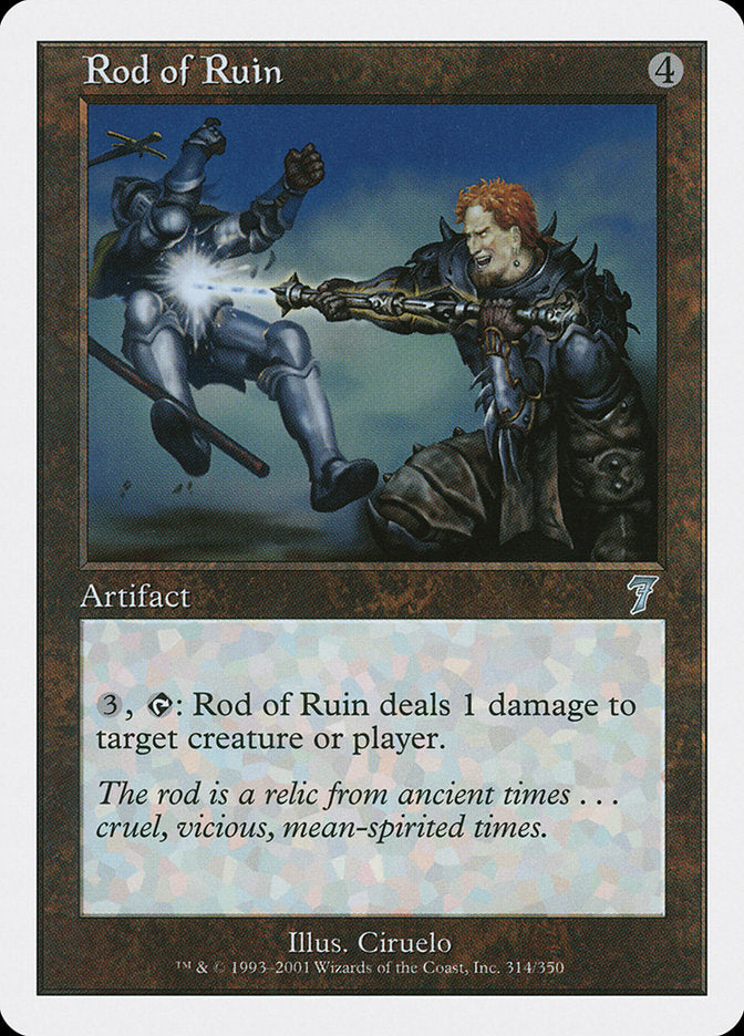 Rod of Ruin [Seventh Edition] | Chromatic Games