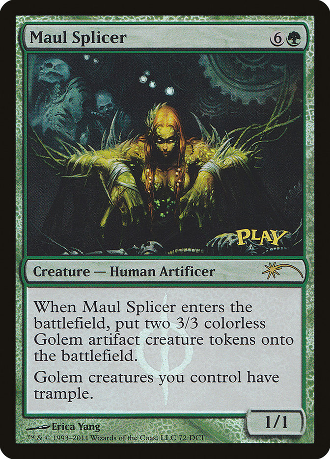 Maul Splicer [Wizards Play Network 2011] | Chromatic Games