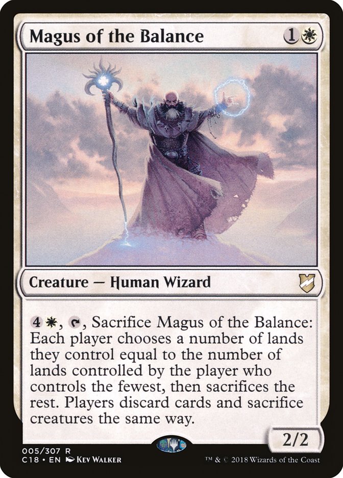 Magus of the Balance [Commander 2018] | Chromatic Games