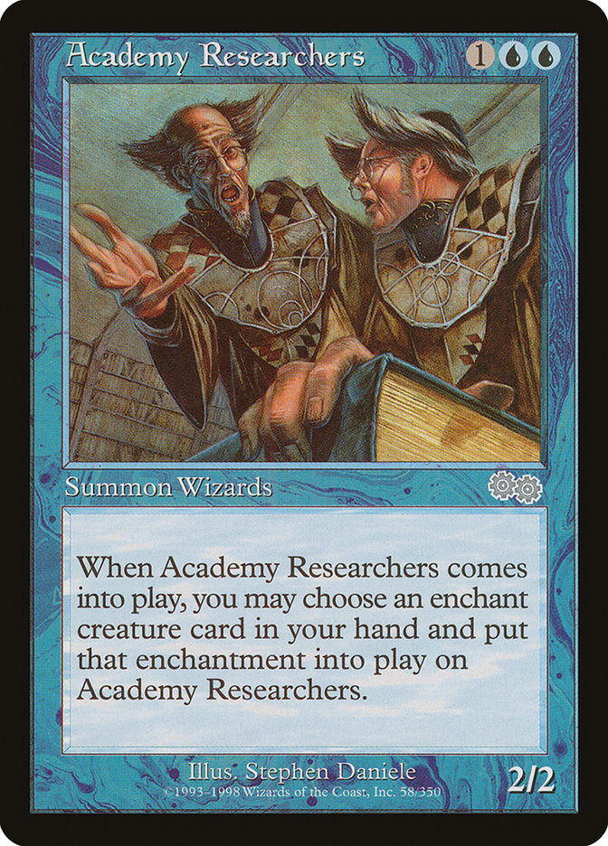 Academy Researchers [Urza's Saga] | Chromatic Games