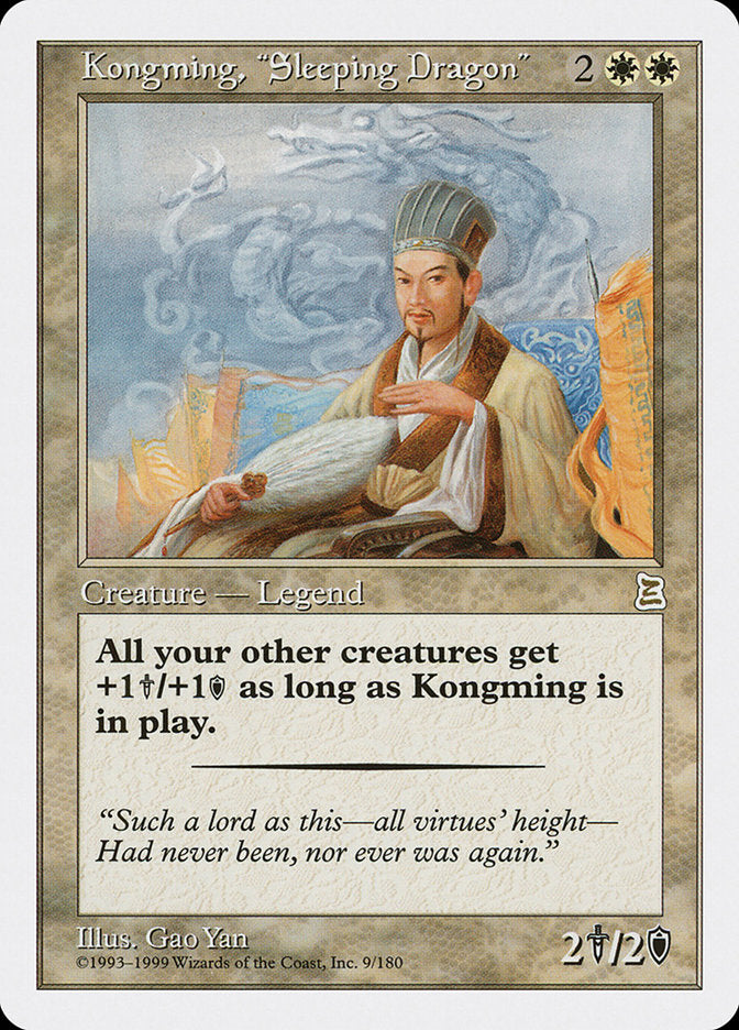 Kongming, "Sleeping Dragon" [Portal Three Kingdoms] | Chromatic Games