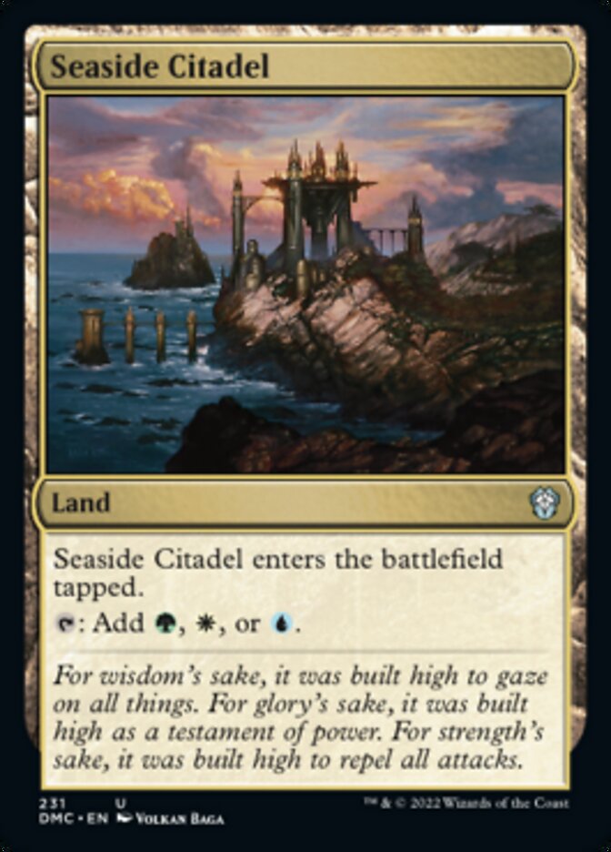 Seaside Citadel [Dominaria United Commander] | Chromatic Games