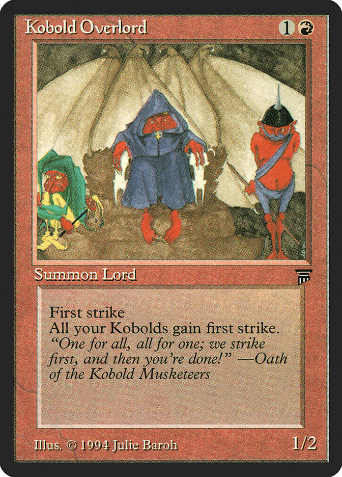 Kobold Overlord [Legends] | Chromatic Games