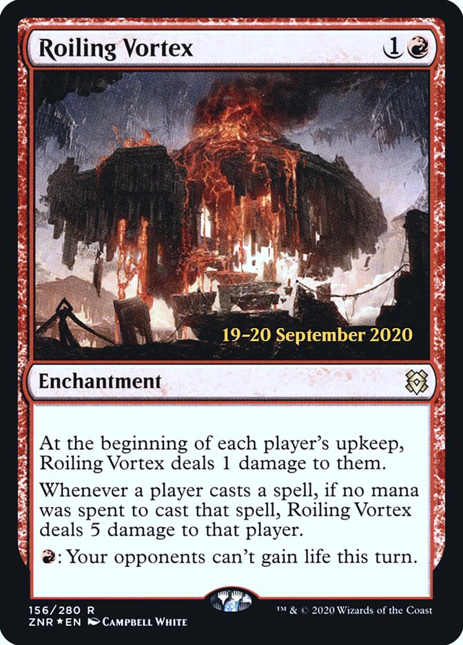 Roiling Vortex [Zendikar Rising Prerelease Promos] | Chromatic Games