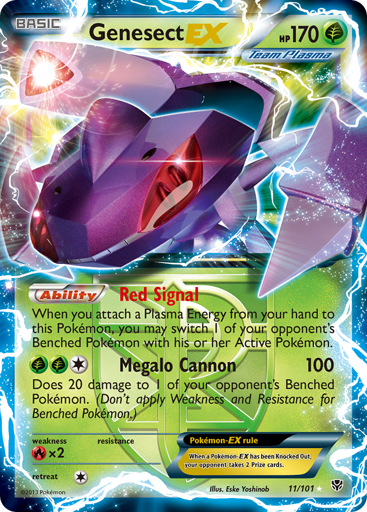 Genesect EX (11/101) [Black & White: Plasma Blast] | Chromatic Games