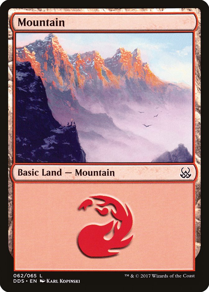 Mountain (62) [Duel Decks: Mind vs. Might] | Chromatic Games