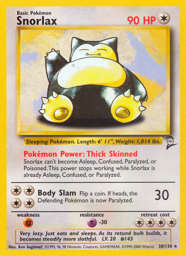 Snorlax [Base Set 2] | Chromatic Games