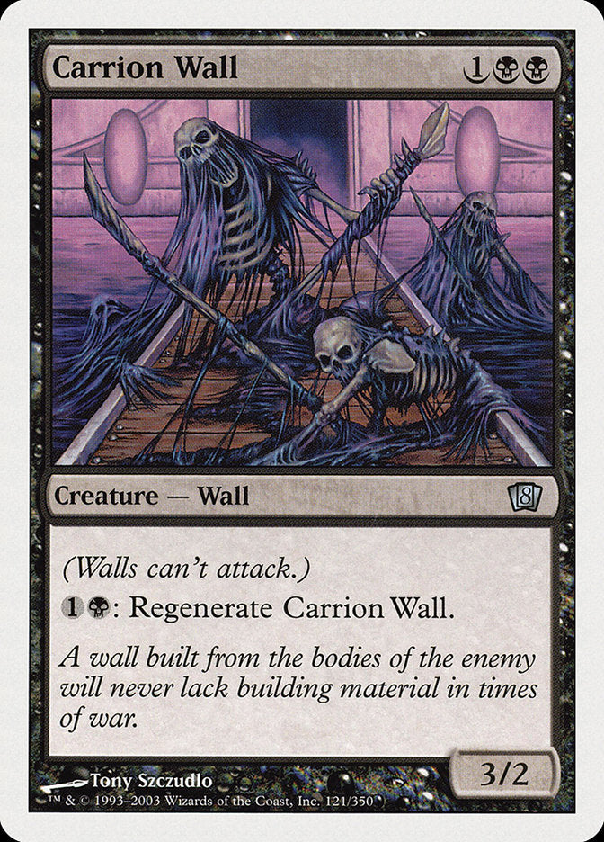 Carrion Wall [Eighth Edition] | Chromatic Games