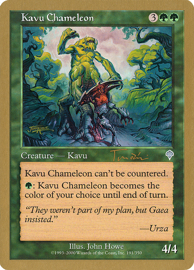 Kavu Chameleon (Jan Tomcani) [World Championship Decks 2001] | Chromatic Games