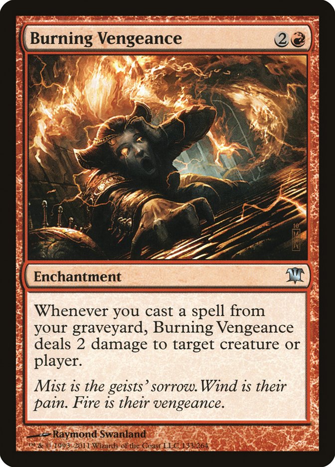 Burning Vengeance [Innistrad] | Chromatic Games