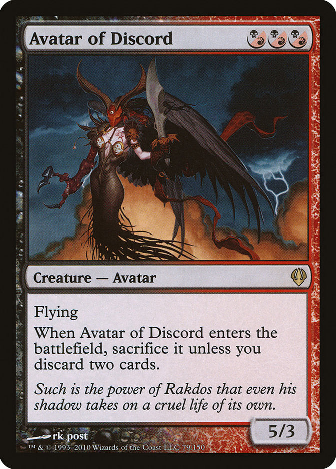 Avatar of Discord [Archenemy] | Chromatic Games